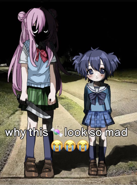 matsuzaka satou and koube shio (happy sugar life) drawn by shinsekai_(z_o10)