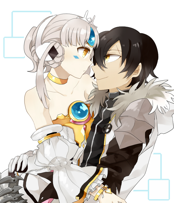 eve, raven cronwell, code: empress, and blade master (elsword) drawn by sakuraihum