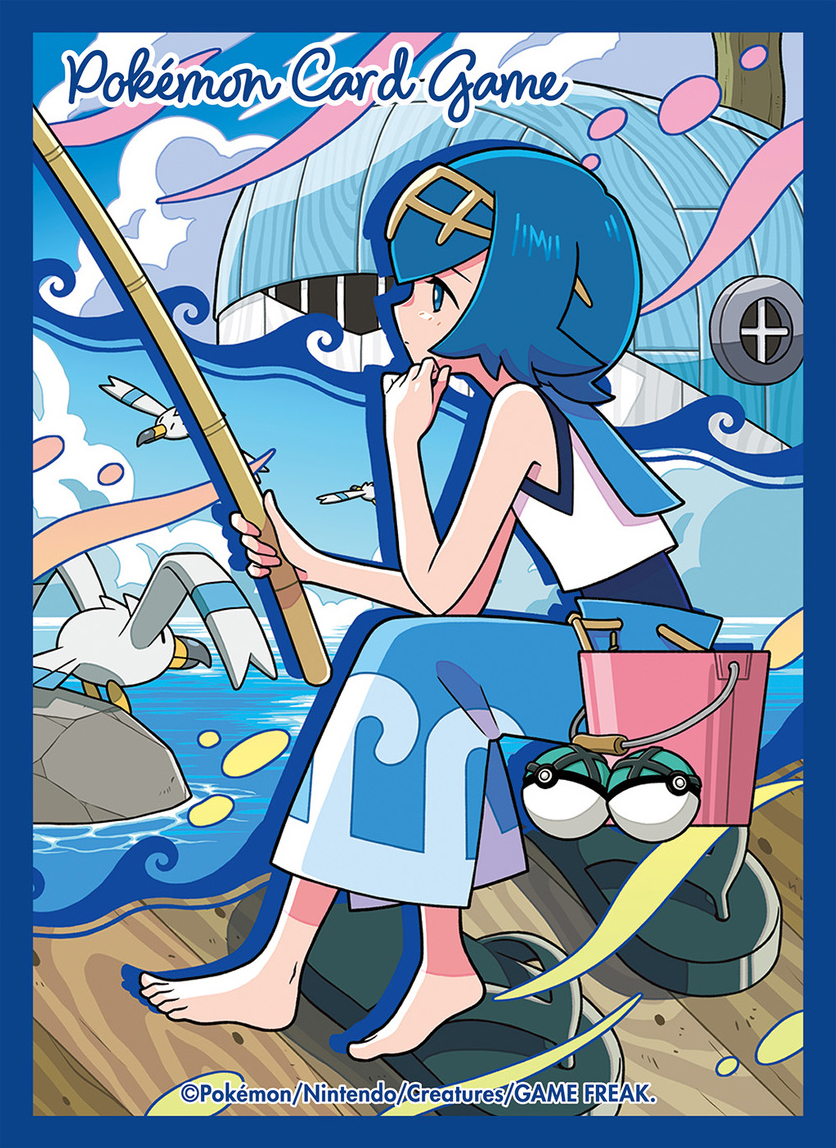 lana and wingull (pokemon and 2 more) drawn by komayama_akira