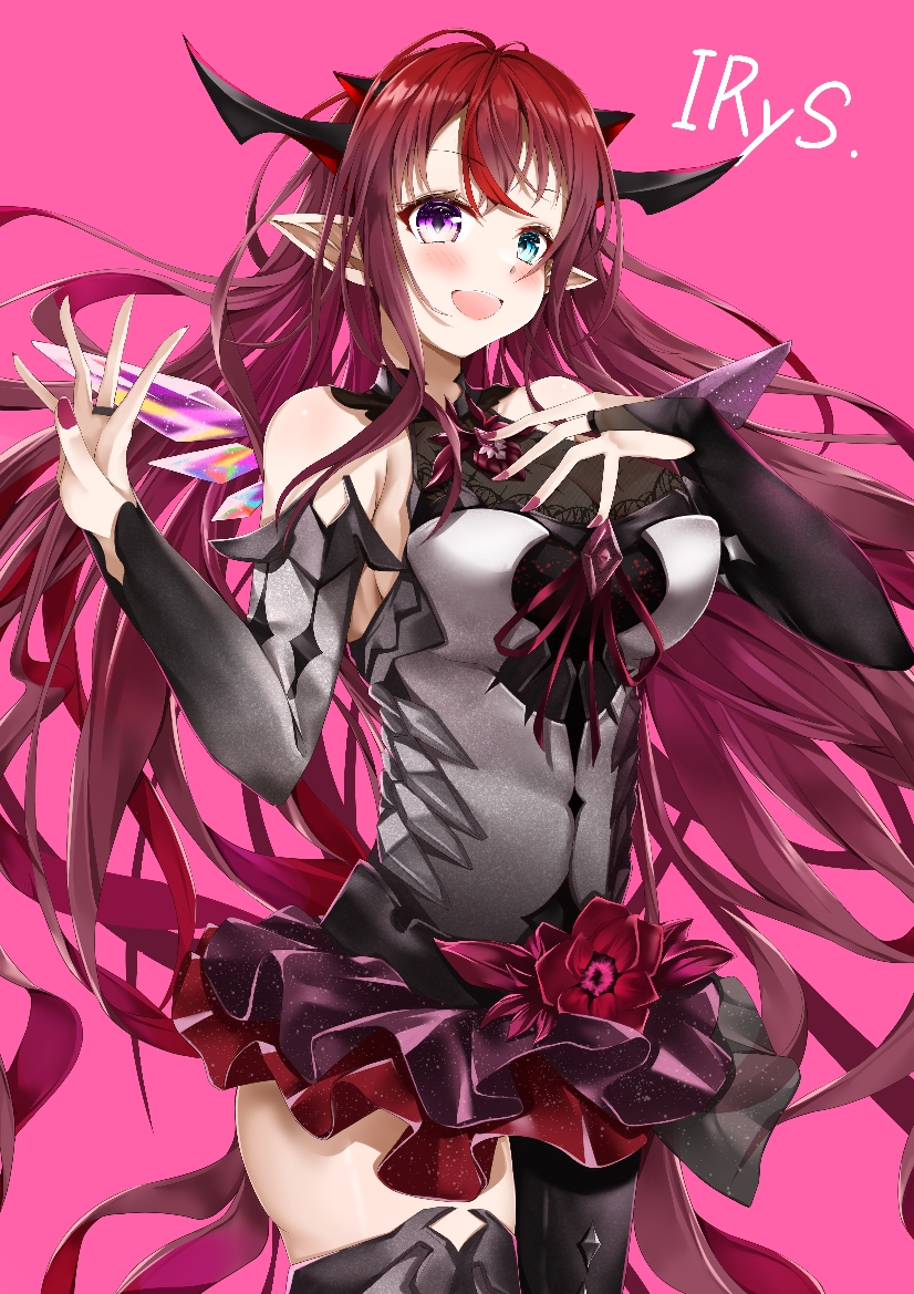 irys (hololive and 1 more) drawn by shibakarenasu