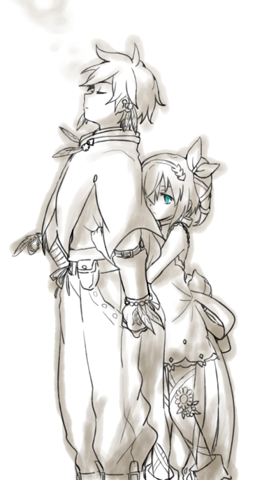 edna and sorey (tales of and 1 more) drawn by kogeharu