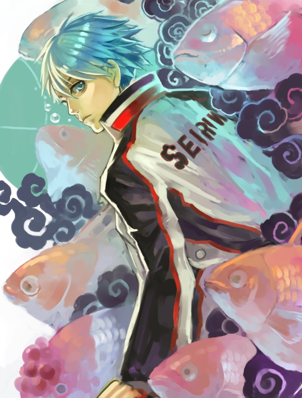 kuroko tetsuya (kuroko no basuke) drawn by h@ruichi