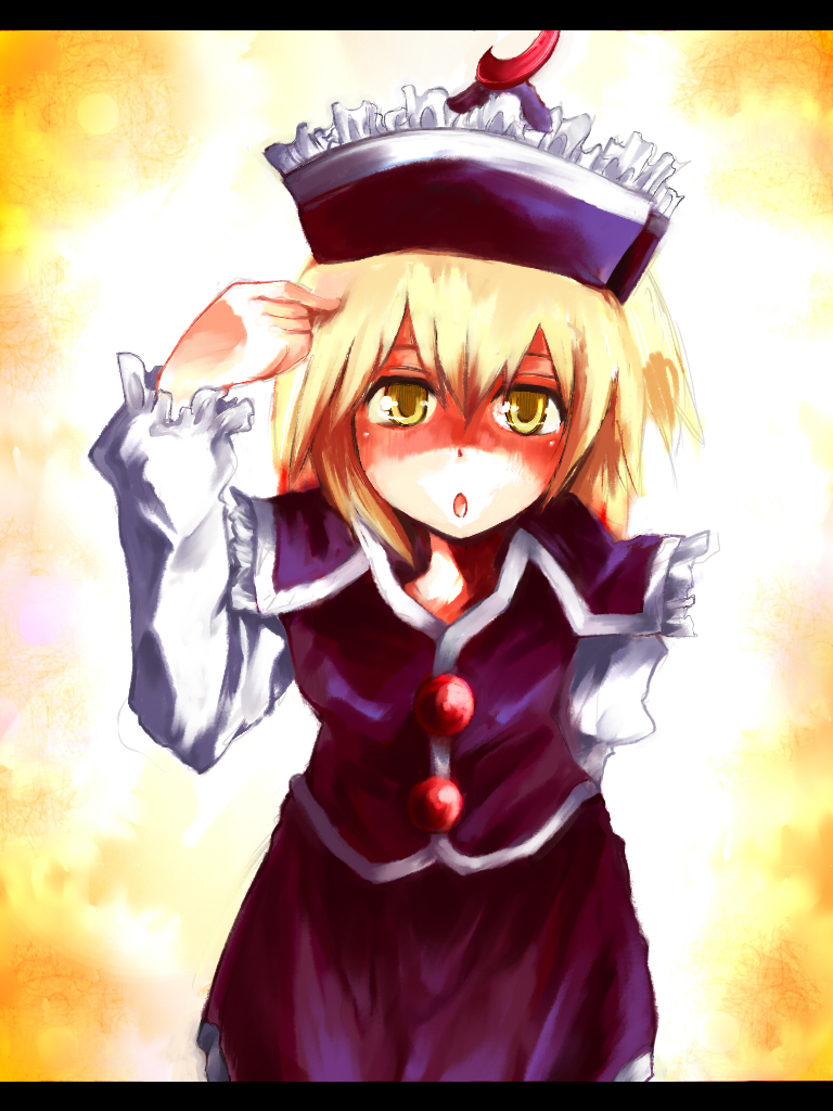 lunasa prismriver (touhou) drawn by harusame_(unmei_no_ikasumi)
