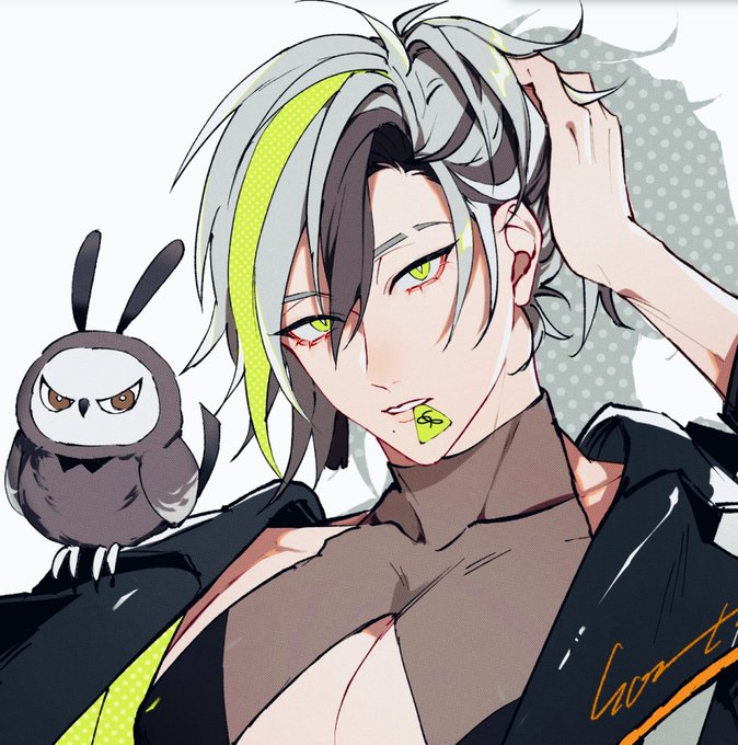 rei and father (nu carnival) drawn by sono_nu