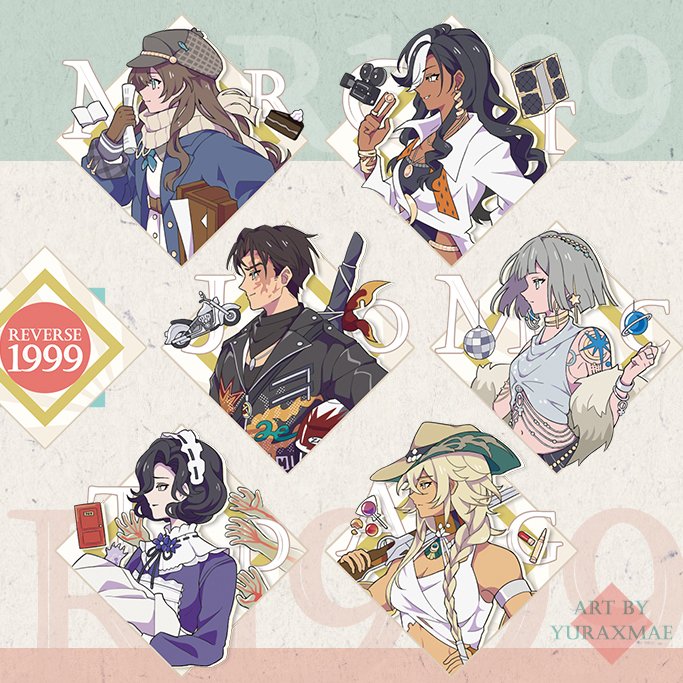 marcus, tuesday, argus, mercuria, j, and 1 more (reverse:1999) drawn by yurax-mae