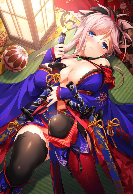 miyamoto musashi (fate and 1 more) drawn by nakajima_yuka