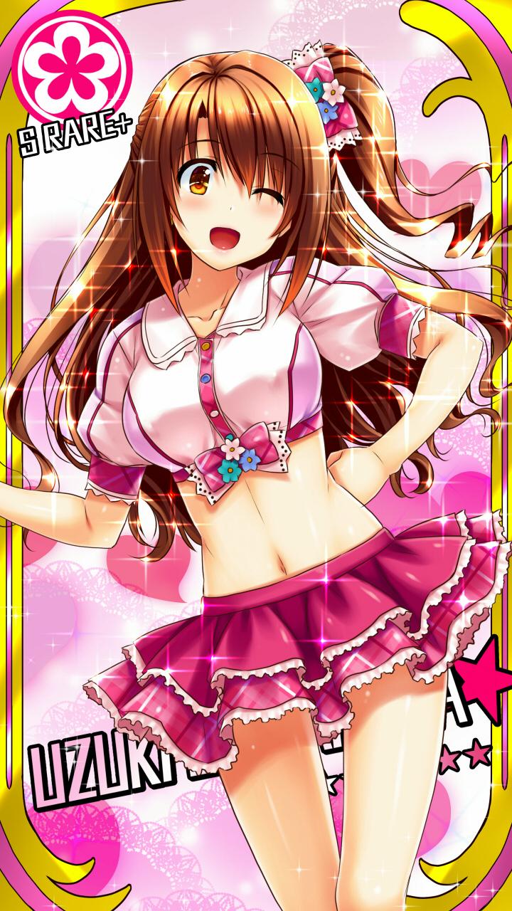 shimamura uzuki (idolmaster and 1 more) drawn by sakaki_maki