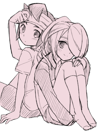 kazemaru ichirouta and endou mamoru (inazuma eleven) drawn by aichi_shiho