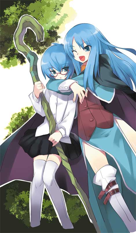 tabitha and sylpheed (zero no tsukaima) drawn by usatsuka_eiji