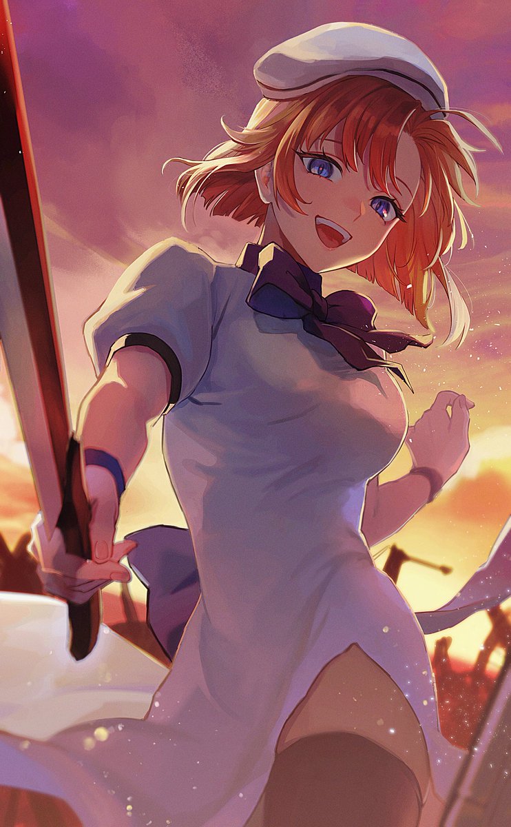 ryuuguu rena (higurashi no naku koro ni) drawn by lavo