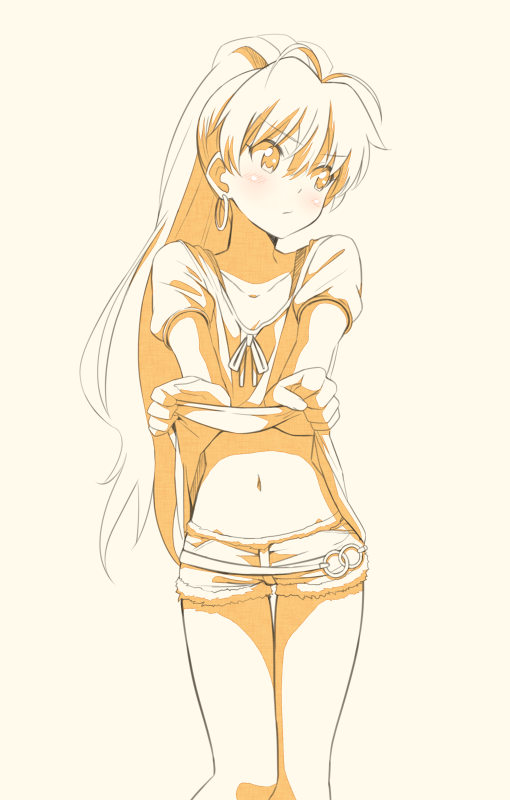 ganaha hibiki (idolmaster and 2 more) drawn by tsukumo_(soar99)