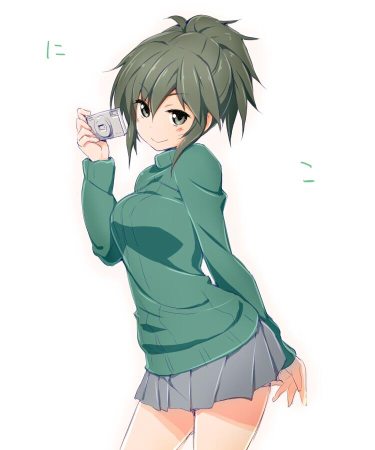 oono niko (mikakunin de shinkoukei) drawn by akata_itsuki