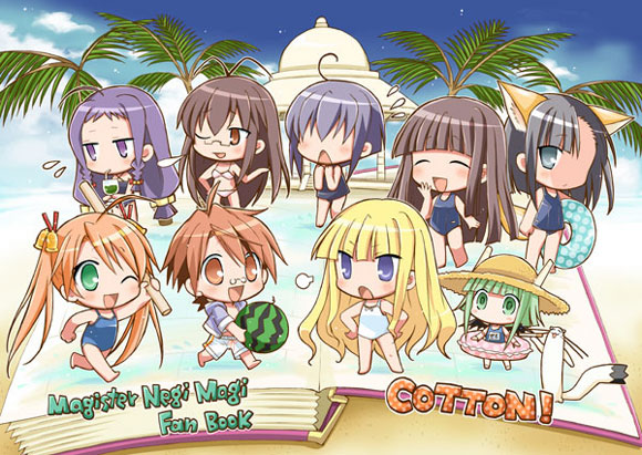 evangeline a.k. mcdowell, kagurazaka asuna, sakurazaki setsuna, miyazaki nodoka, ayase yue, and 5 more (mahou sensei negima!) drawn by mizutama