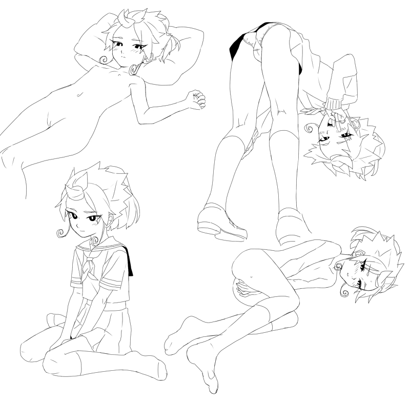 tsurugi kyousuke (inazuma eleven and 1 more) drawn by ouse_(otussger)