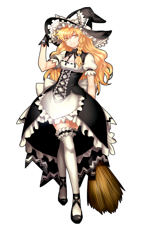 kirisame marisa (touhou and 1 more) drawn by irua