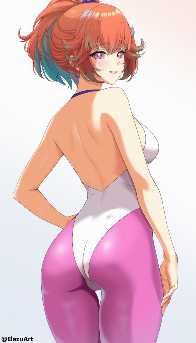 takanashi kiara (hololive and 1 more) drawn by elazu