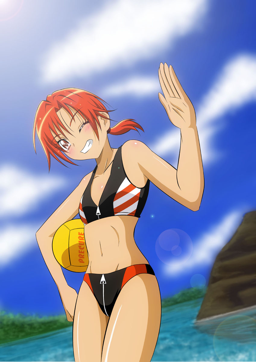 hino akane (precure and 1 more) drawn by fuchi_(nightmare)
