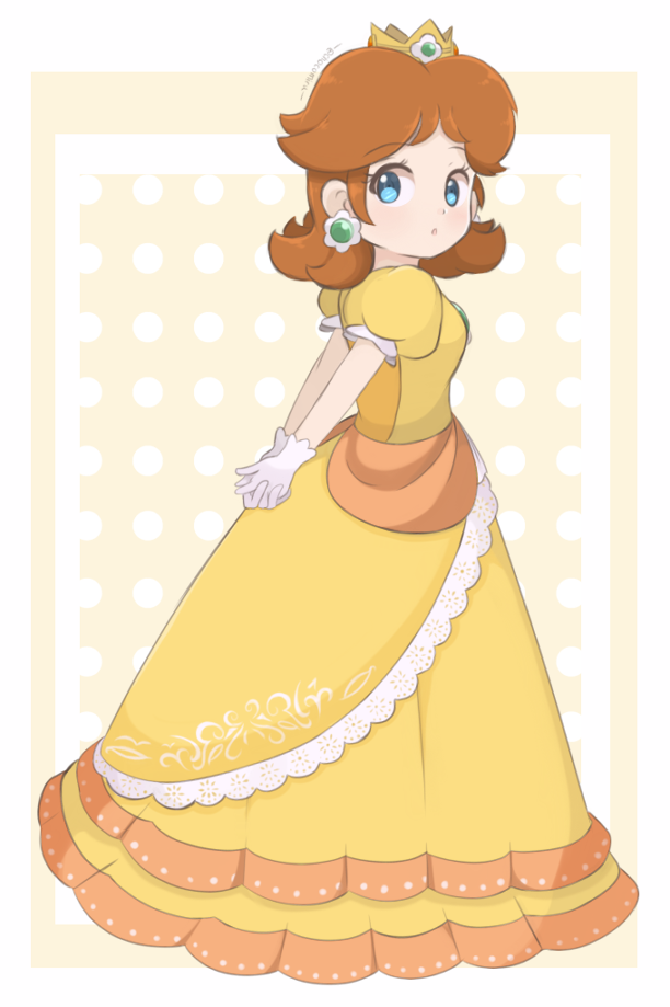 princess daisy (mario) drawn by chocomiru