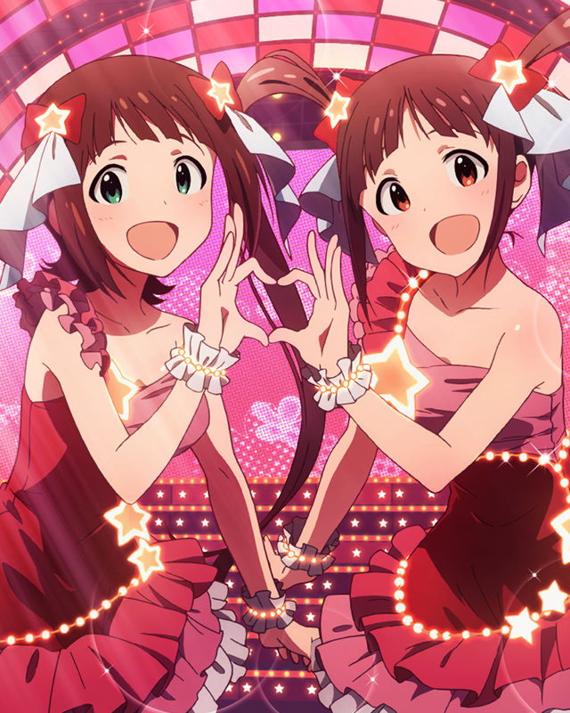 amami haruka and matsuda arisa (idolmaster and 1 more)