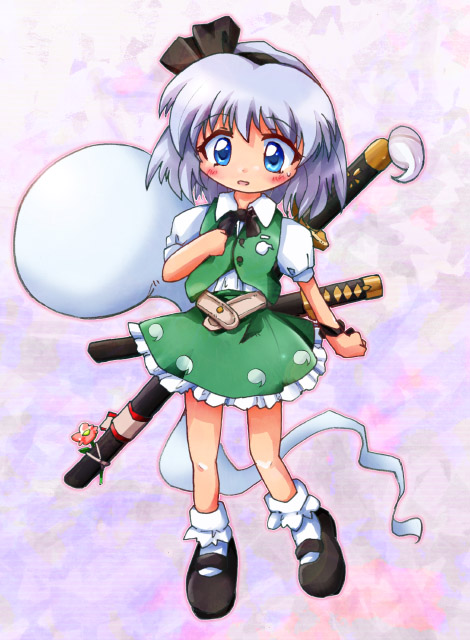 konpaku youmu (touhou) drawn by zipang_(zip@ng_works)
