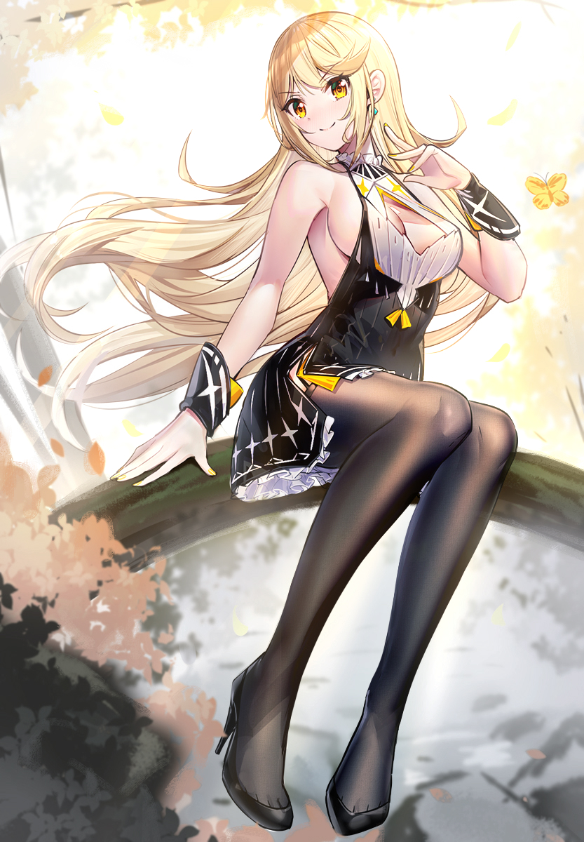 mythra (xenoblade chronicles and 1 more) drawn by ririko_(zhuoyandesailaer)