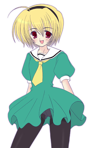 houjou satoko (higurashi no naku koro ni) drawn by takenaka_hisato