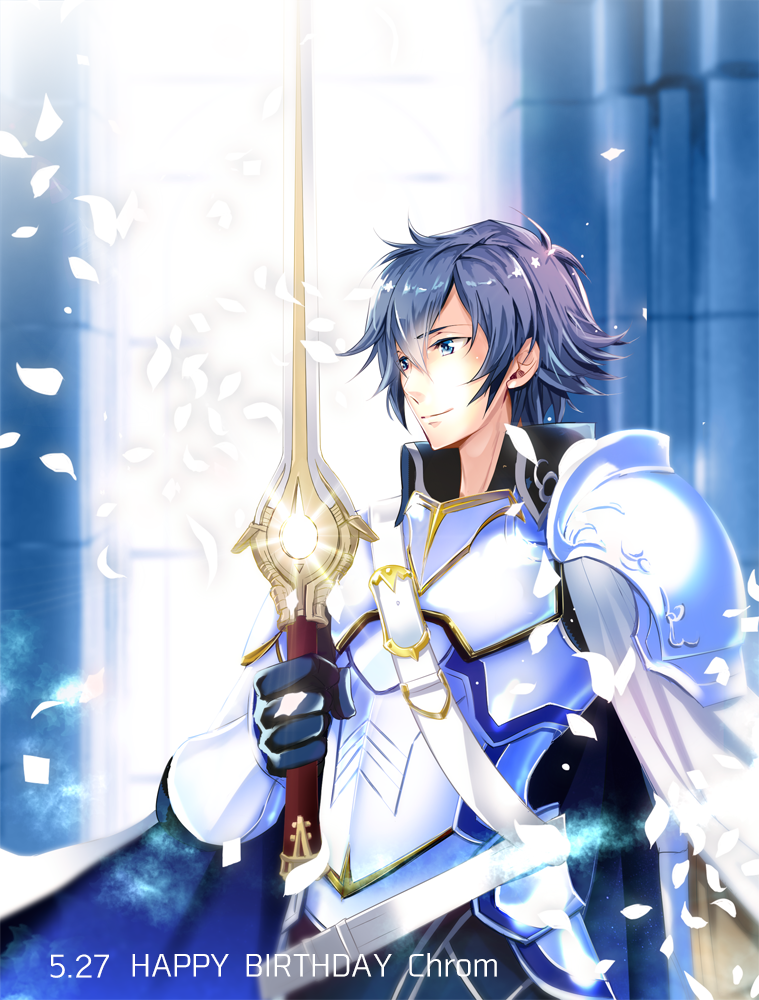 chrom (fire emblem and 1 more) drawn by kokoron450