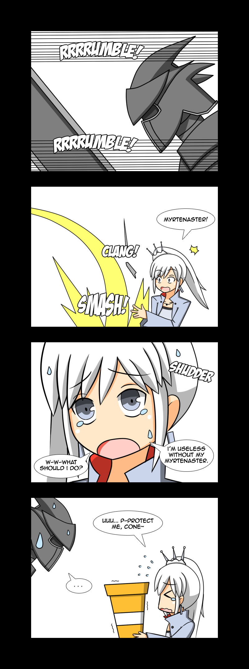 weiss schnee (rwby and 2 more) drawn by lunarisaileron