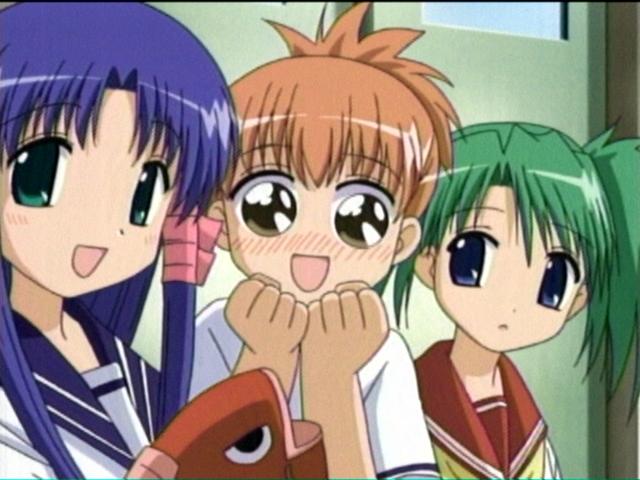 aoba kozue, kurosaki asami, and utsugi hiro (mahoraba)