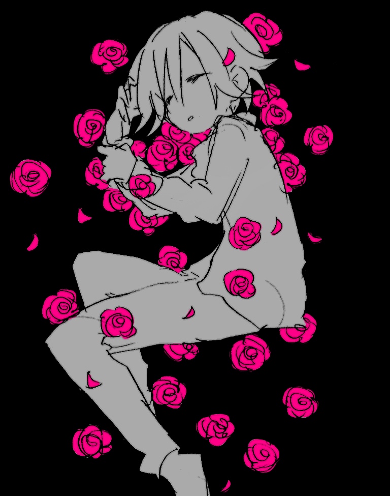 oma kokichi (danganronpa and 1 more) drawn by hiyomikun
