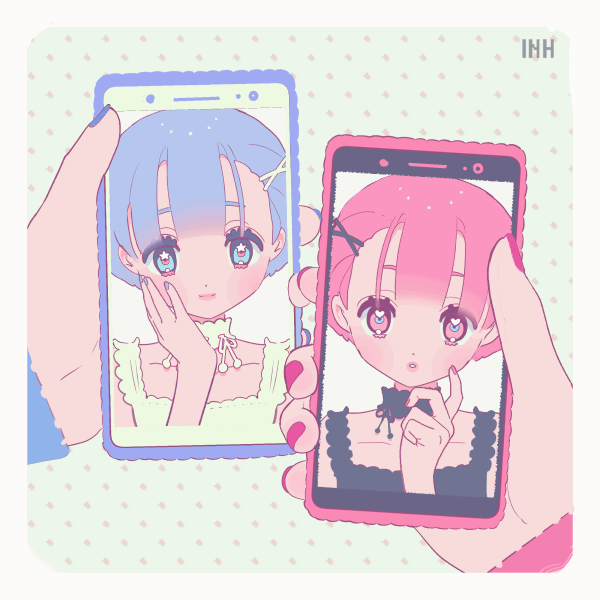 rem and ram (original and 1 more) drawn by vivinos