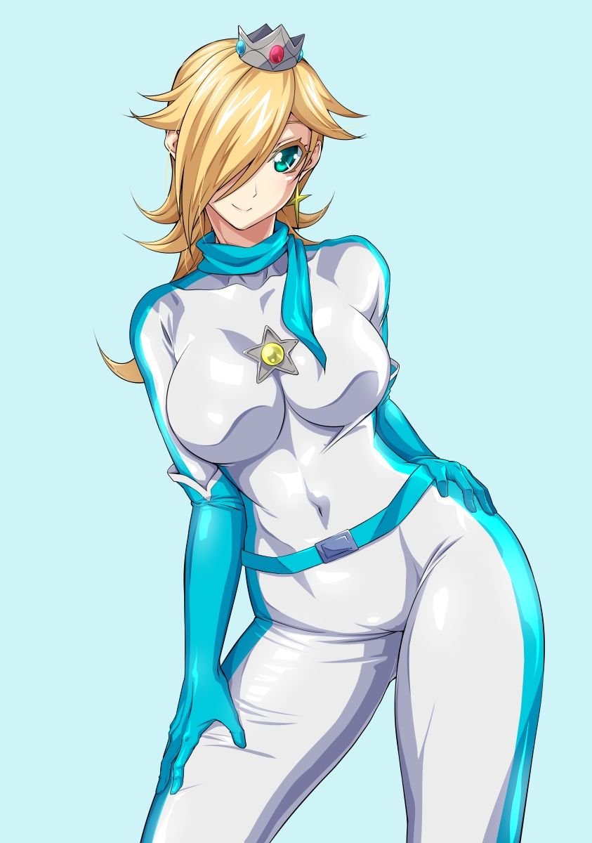rosalina and biker rosalina (mario and 3 more) drawn by ozaneko