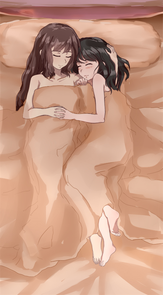 tsuchimiya asuka and tounaka yuu (akanesasu shoujo) drawn by s.s