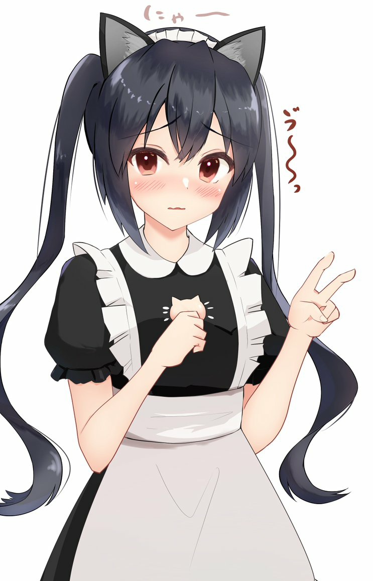 nakano azusa (k-on!) drawn by chibi_(nekomimimi) and yusugi_keima