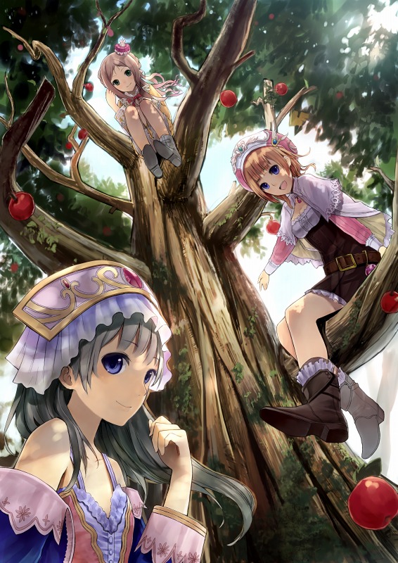 totooria helmold, rorolina frixell, and merurulince rede arls (atelier and 3 more) drawn by ichiko_oharu