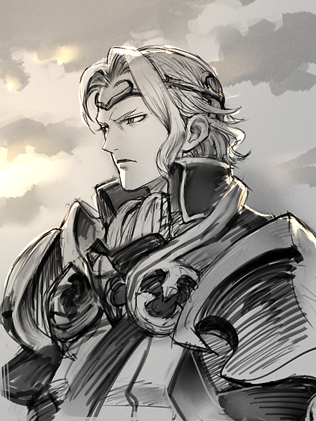 xander (fire emblem and 1 more) drawn by uboar