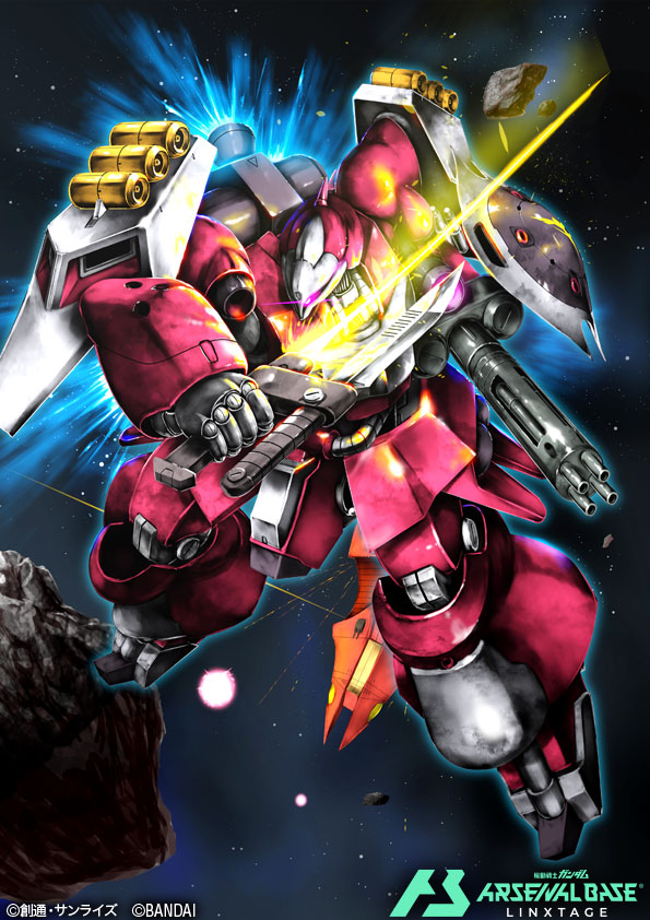 jagd doga quess custom (gundam and 3 more) drawn by robo_misucha