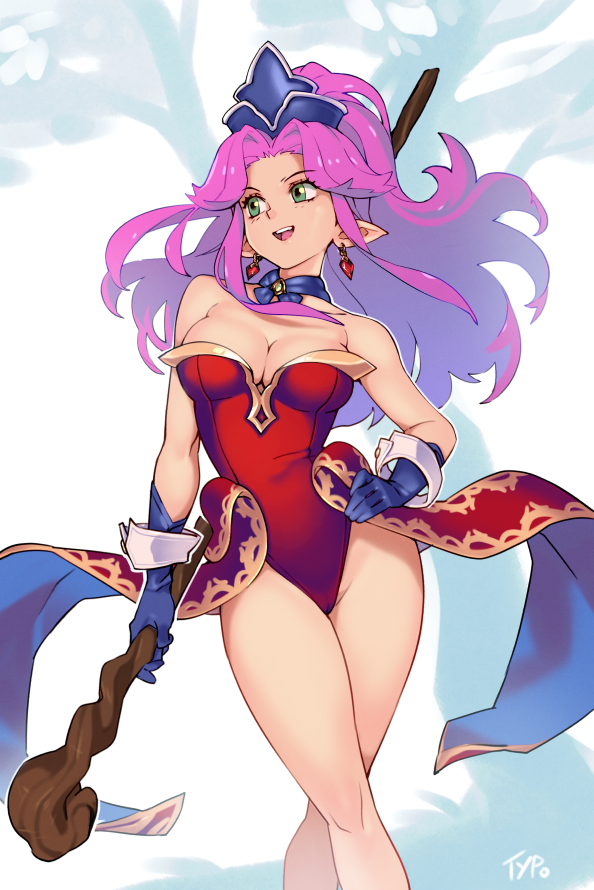 angela (seiken densetsu and 1 more) drawn by optionaltypo