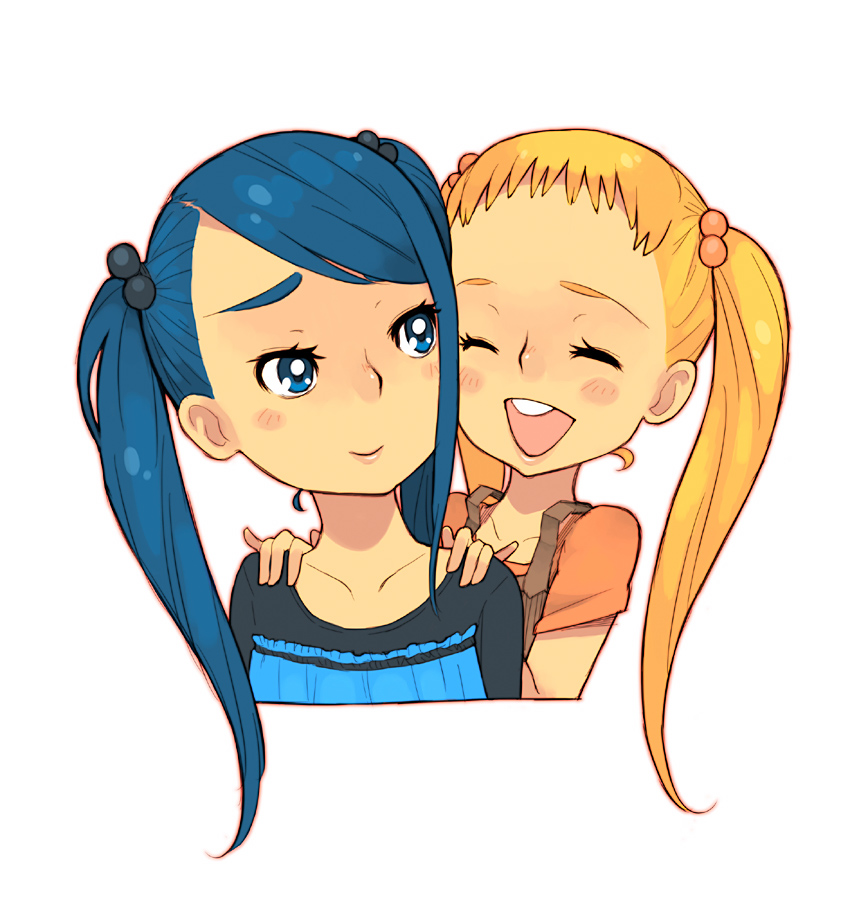 minazuki karen and kasugano urara (precure and 1 more) drawn by ukokkei