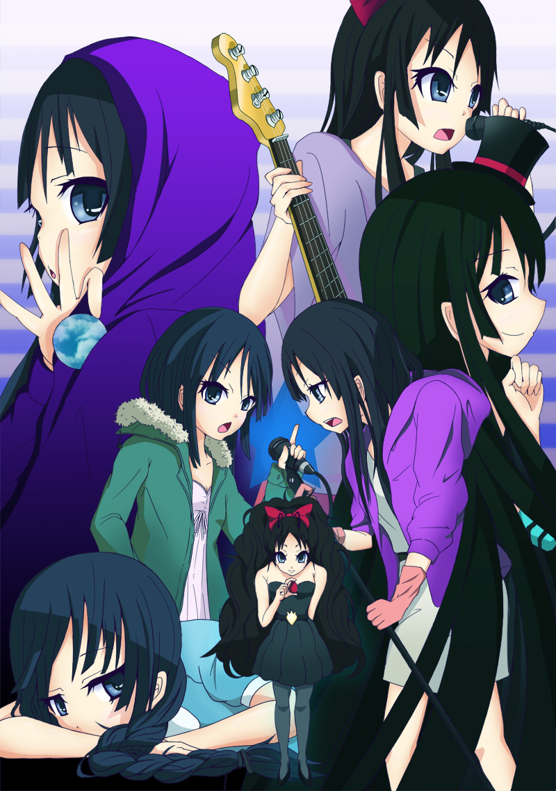 akiyama mio (k-on! and 1 more) drawn by hirayama_(hirayamaniwa)