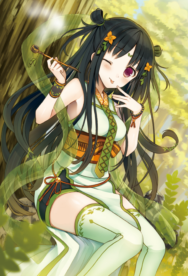 kaya-no-hime (japanese mythology and 2 more) drawn by yuuki_rika