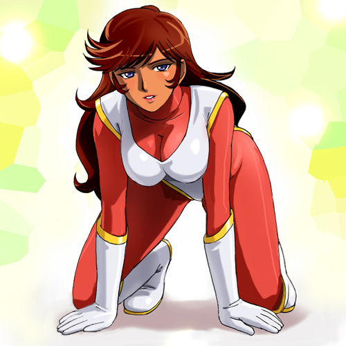 honoo jun (mazinger and 1 more) drawn by haruyama_kazunori