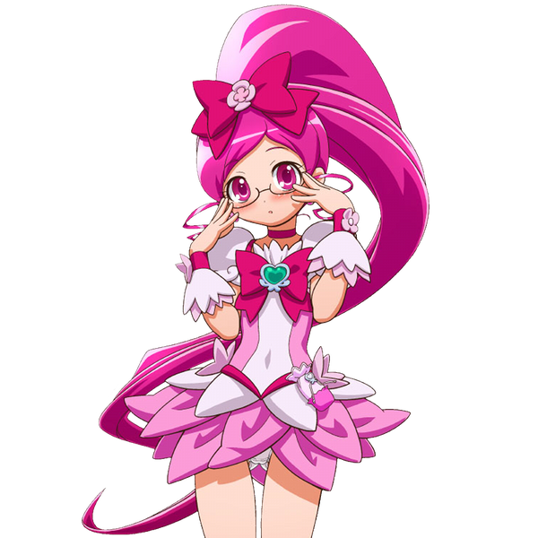 hanasaki tsubomi and cure blossom (precure and 1 more)