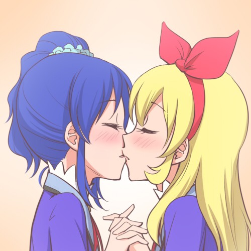 hoshimiya ichigo and kiriya aoi (aikatsu!) drawn by ogry_ching