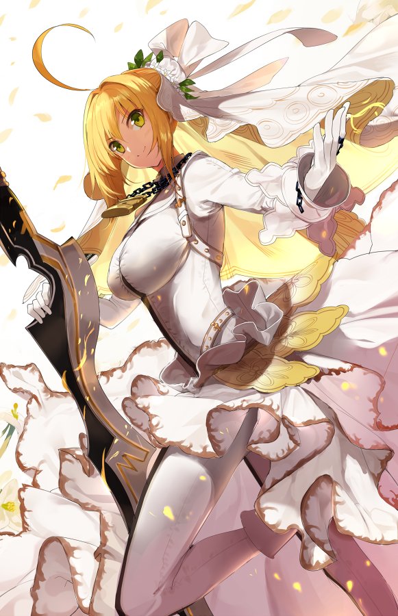 nero claudius (fate and 2 more) drawn by touzai_(poppin_phl95)