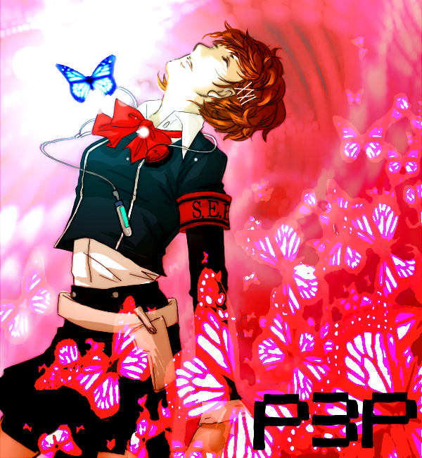 shiomi kotone (persona and 2 more) drawn by marimozawa_tomoe