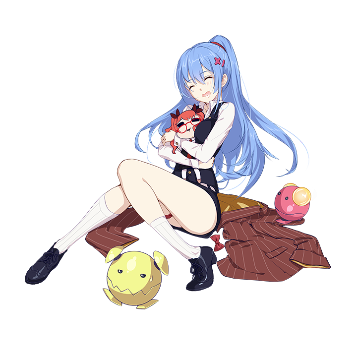 frederica nikola tesla and nancy thomas alva edison (honkai and 1 more)