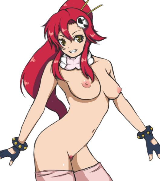 yoko littner (tengen toppa gurren lagann) drawn by yoruichi_(yoru1)