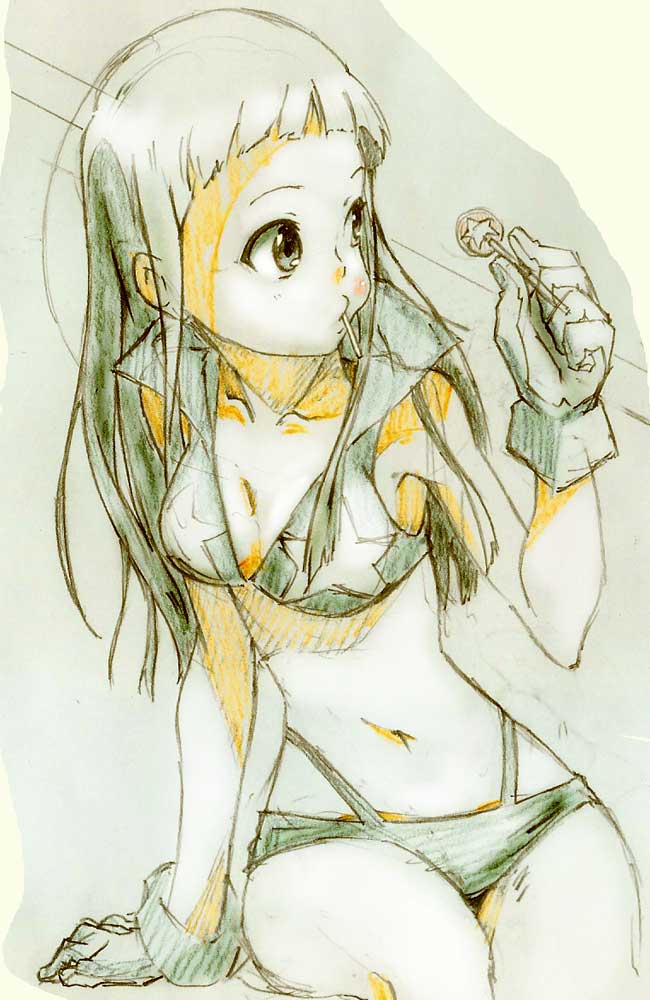 kiyal bachika (tengen toppa gurren lagann and 1 more) drawn by dendo-gokko