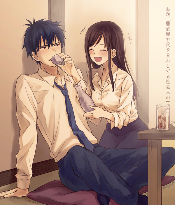 watanuki chihiro and yugami yuuji (yugami-kun ni wa tomodachi ga inai) drawn by yasumi_(user_spny5748)